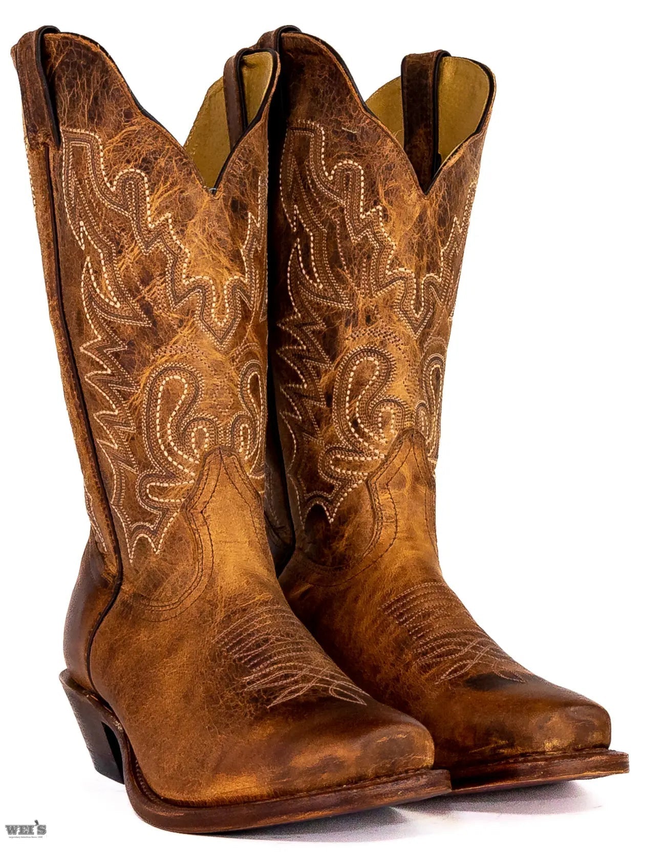 Boulet Men's Cowboy Boots Cowhide 7201 - Boulet