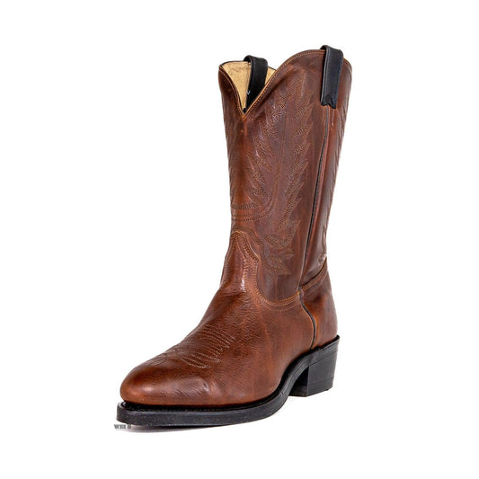 Boulet Men's Cowboy Work Boots 14" CSA Steel Toe Cowboy Heel Vibram Sole X99 - Clearance