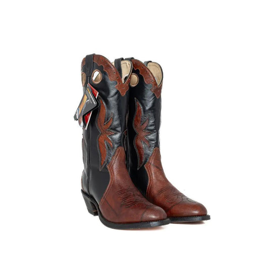 Boulet Men's Tri-Color Cowboy Boot