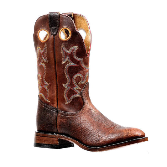 Boulet Men's "Whisky" 12" Full Round Toe Boots Brown