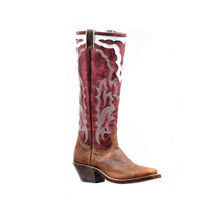 Boulet Women's "Magenta" 16" Cowgirl Boots