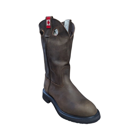 Boulet Men's Work Boots 12" CSA Steel Toe Roper Heel