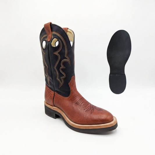 Boulet Women's Cowgirl Round Toe Western Boot