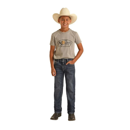 Rock & Roll Boy's Revolver Slim Fit Jean