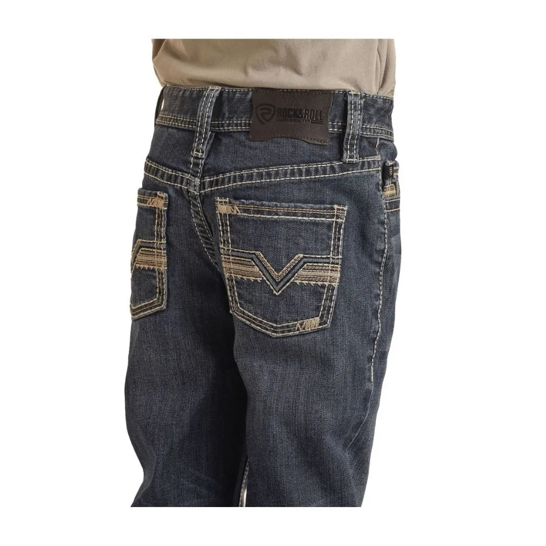 Rock & Roll Boy's Revolver Slim Fit Jean