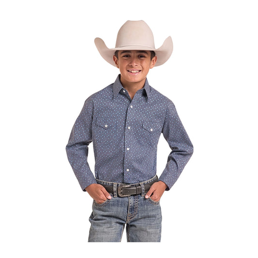 Boy's Pandhandle Slim Western Shirt Snap
