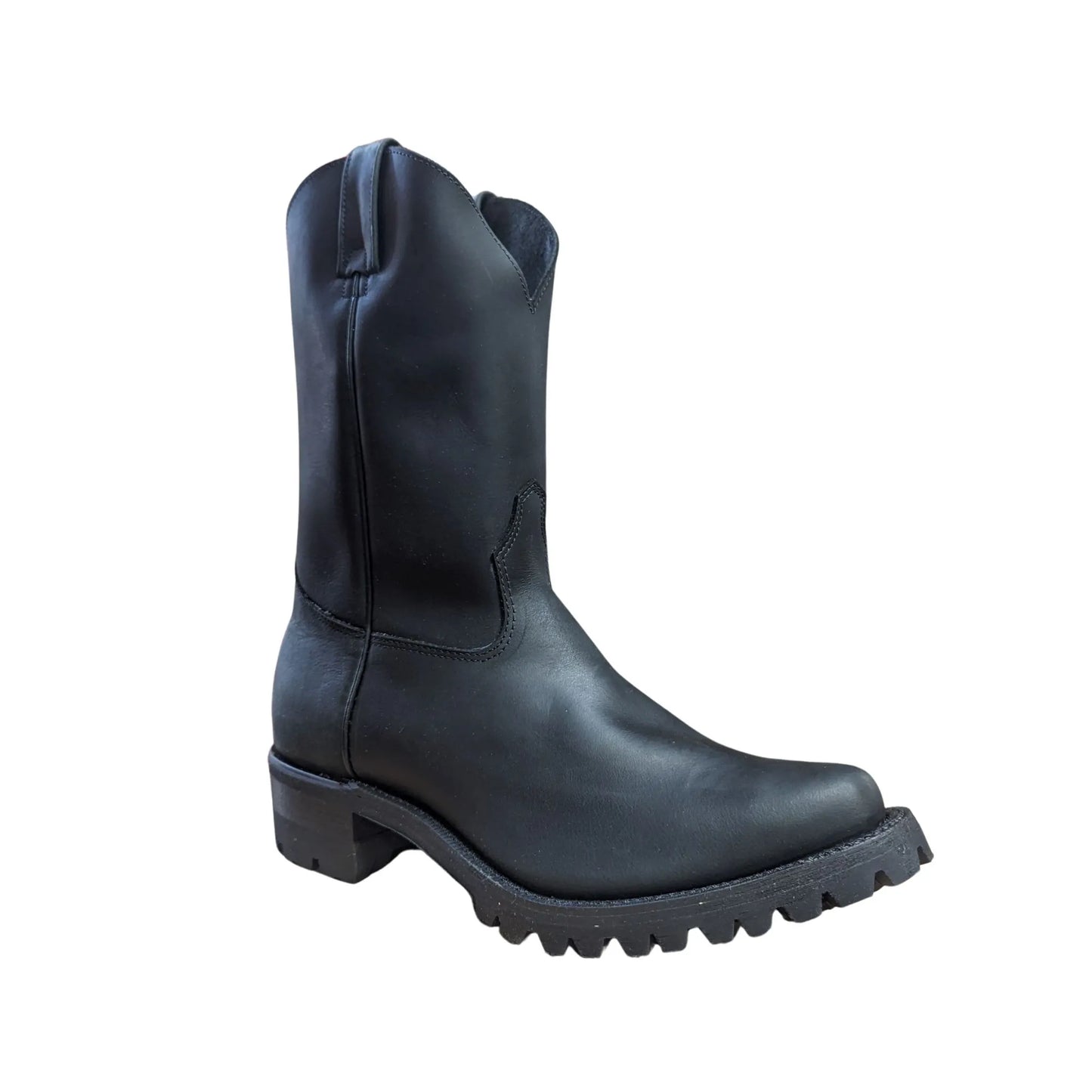 Canada West Men's Work Western Black Loggertan Boot weis-western-wear