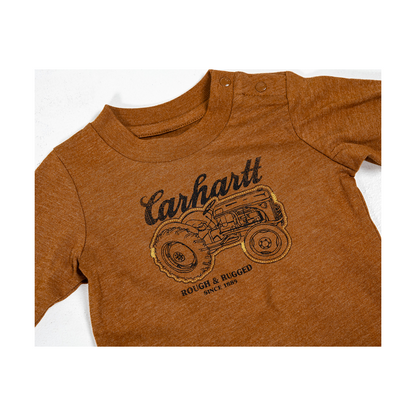 Carhartt Toddler Tractor Longsleeve Bodysuit