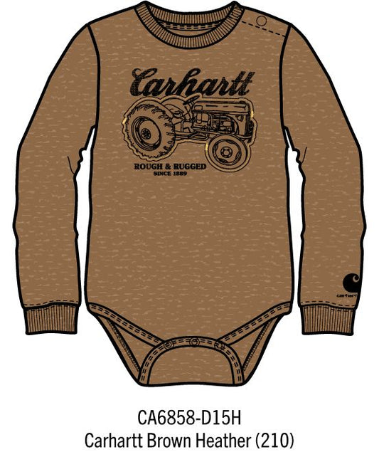 Carhartt Toddler LONG-SLEEVE TRACTOR BODYSUIT