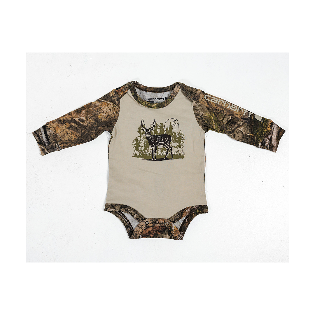 Carhartt Toddler Wild Buck Longsleeve Onesie