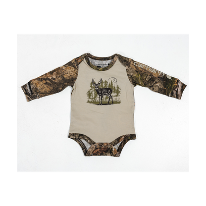 Carhartt Toddler Wild Buck Longsleeve Onesie