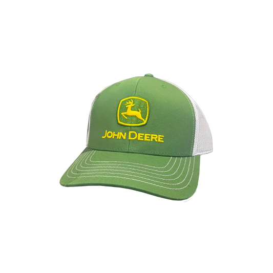 John Deere Men's Curled Green Cap w/ Classic Logo weis-western-wear