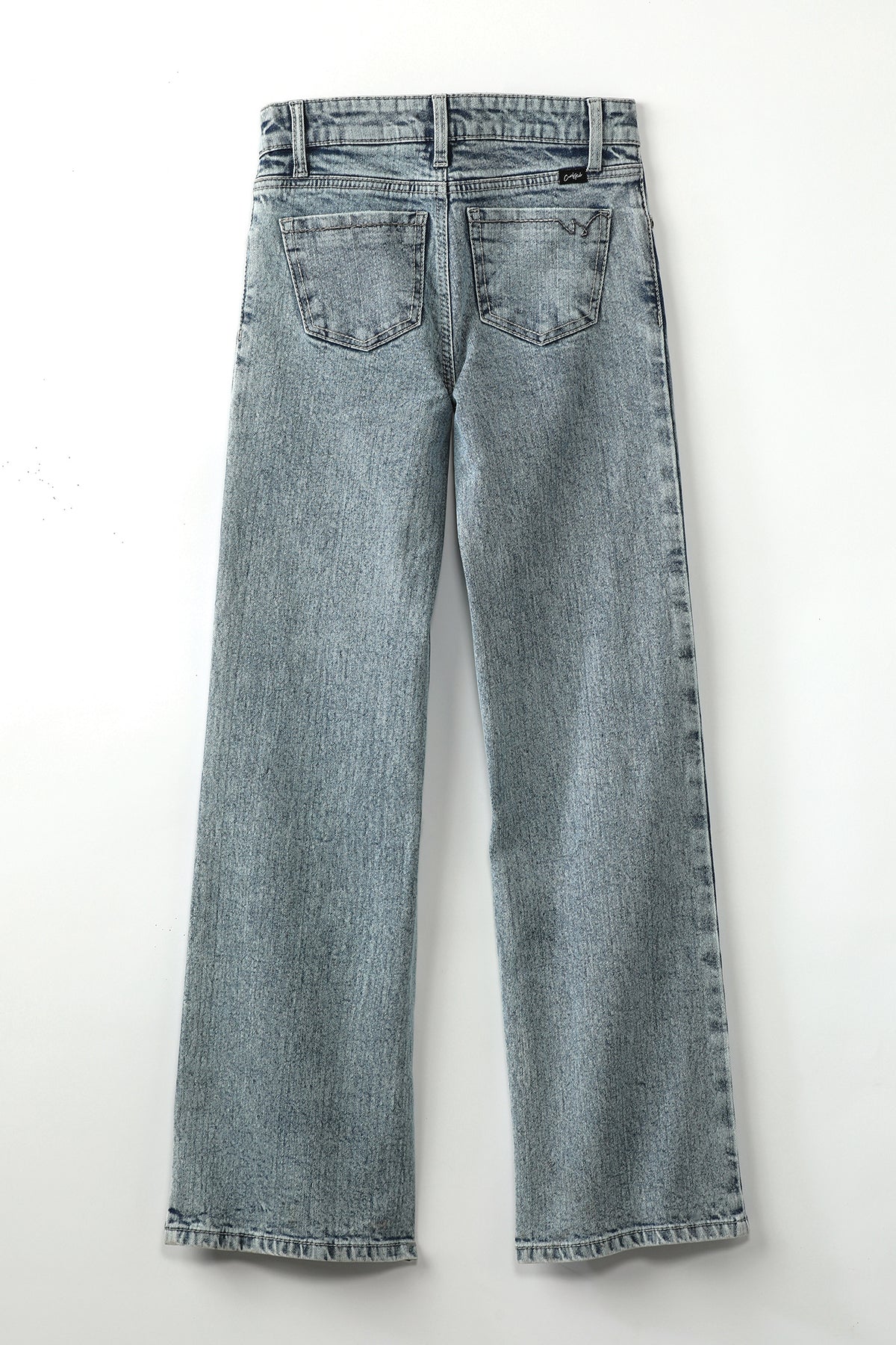 Cruel Girl Denim Girl's High Rise Wide Leg Jeans