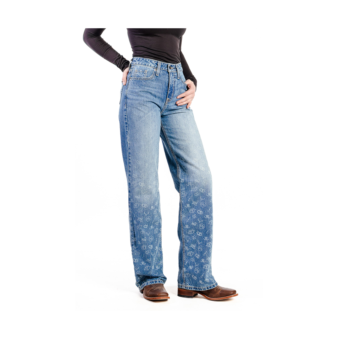 Cruel Denim Women's Casey High Rise, Loose Jeans