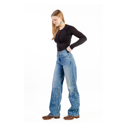 Cruel Denim Women's Casey High Rise, Loose Jeans
