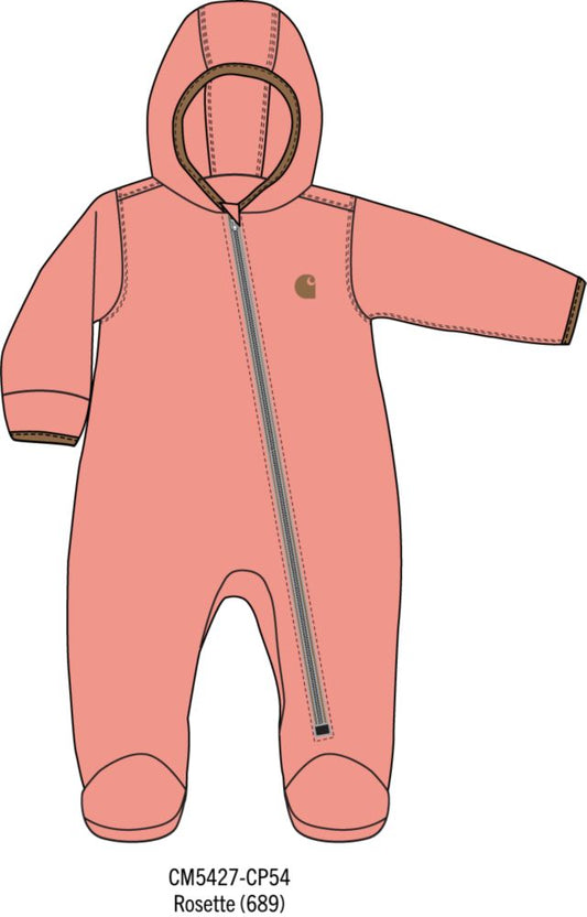 Carhartt Kid's Rib Fleece Footed Coverall