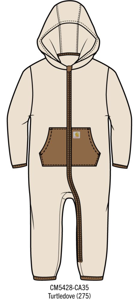 Carhartt Kid's Zip-Front Sherpa Coverall