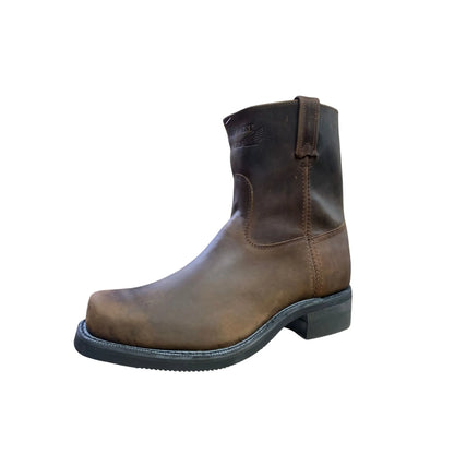Canada West Men's Biker Engineer Boot Crazy Horse weis-western-wear