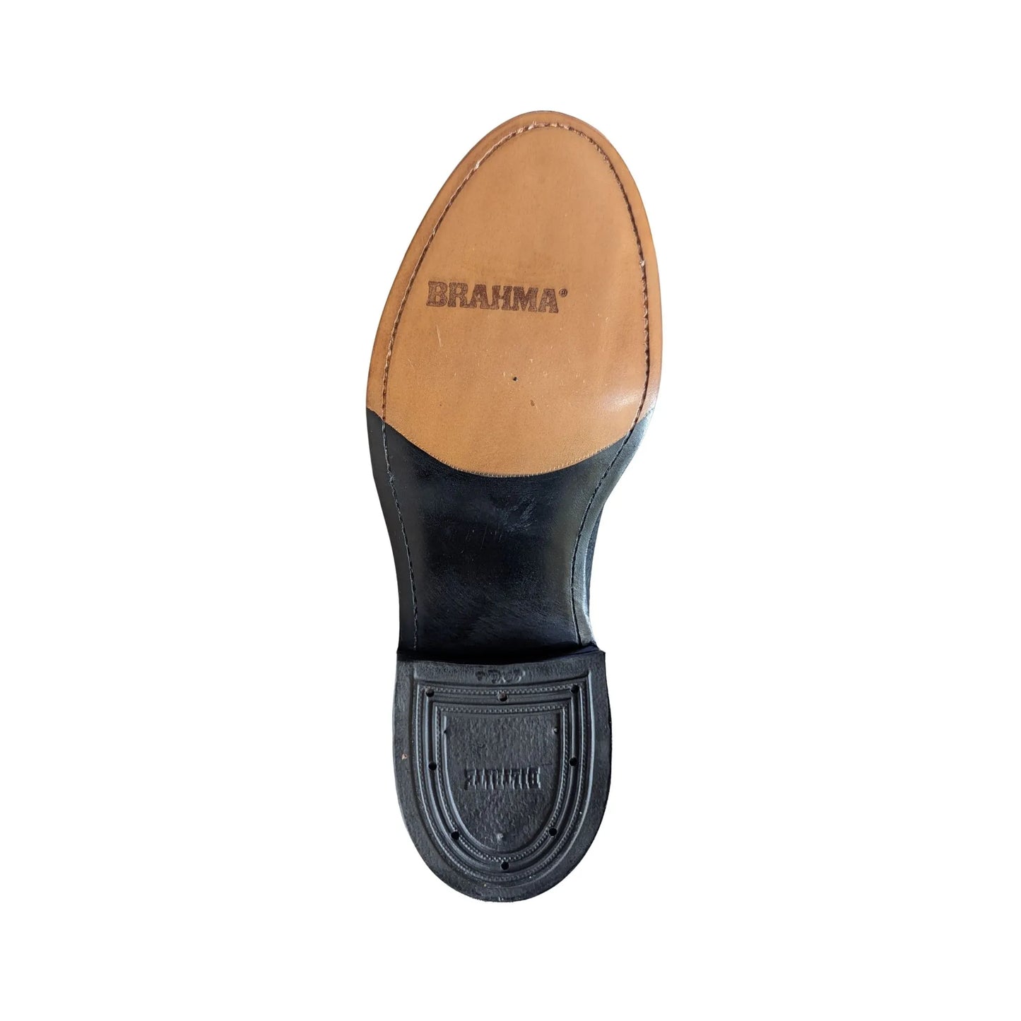 Canada West Brahma Men's Black Bullhide/Black Manchester Cowboy Boots- Clearance weis-western-wear