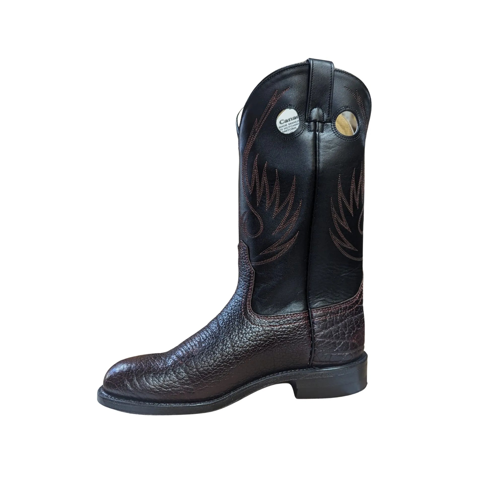 Canada West Brahma Men’s Cowboy Boot Round Toe weis-western-wear