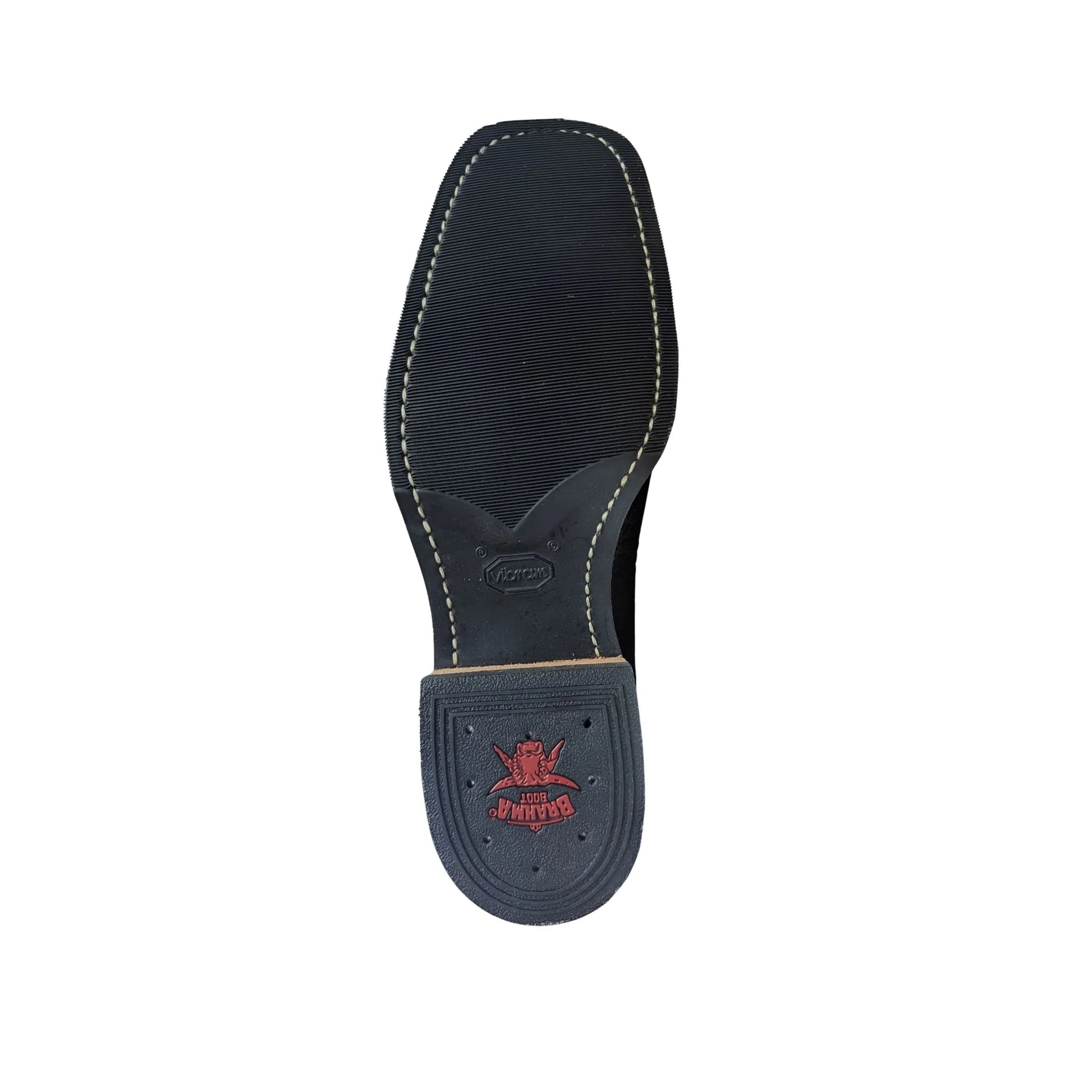 Canada West Men's BRAHMA Ropers with Canada West Fine Rib Soles weis-western-wear