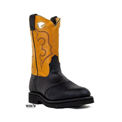 Canada West Women's Cowgirl Boots 11" Bullhide / Saddle Vamp R Toe