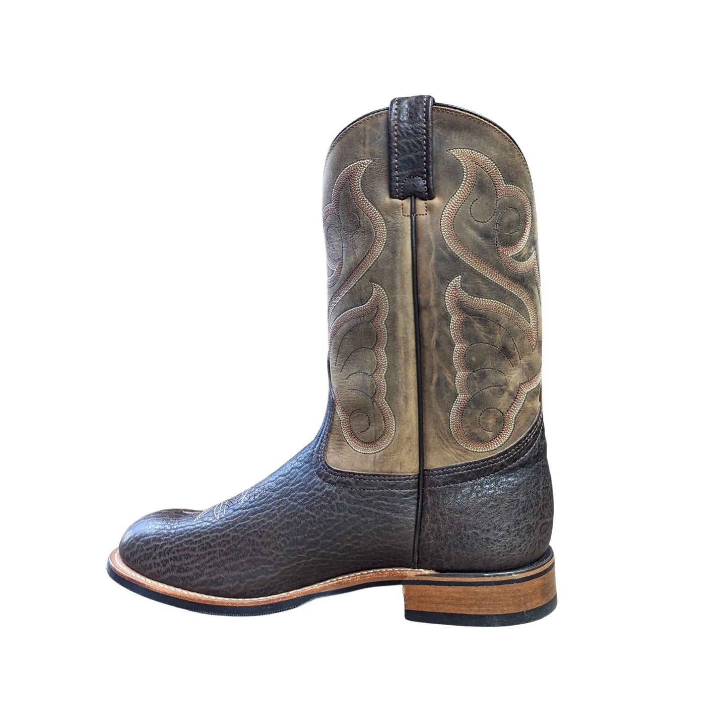 Canada West Men's Brahma Ropers with Fine Rib Soles weis-western-wear