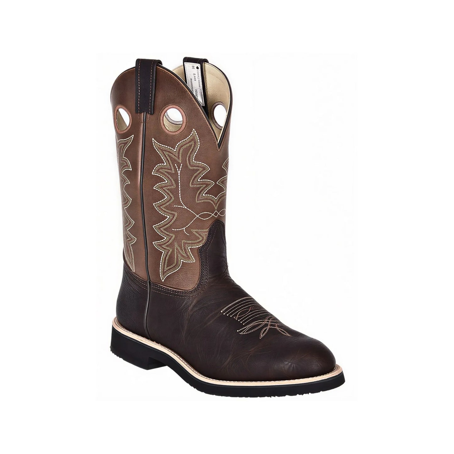 Canada West Men's Brahma Spongy Roper Boots weis-western-wear