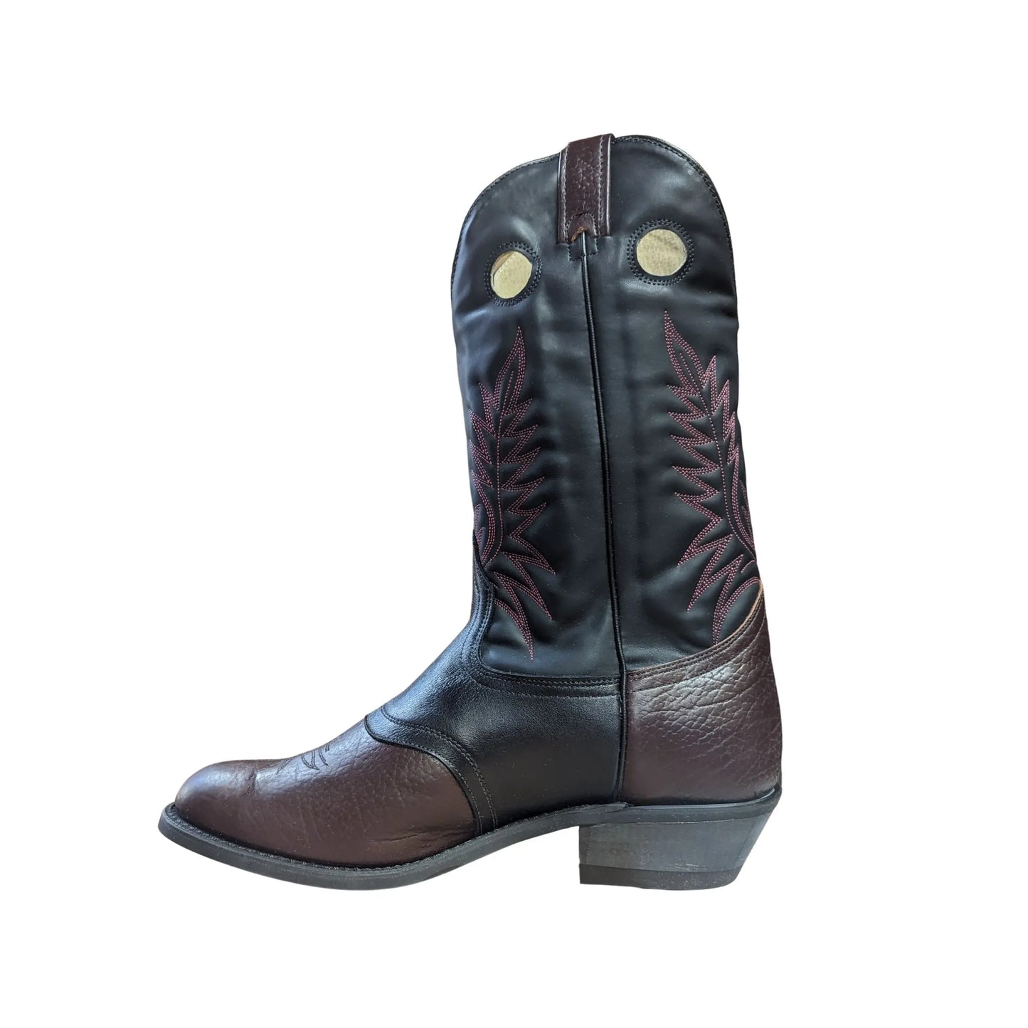Canada West Men's Bull Rider Brown Rounded Toe Western Boot weis-western-wear