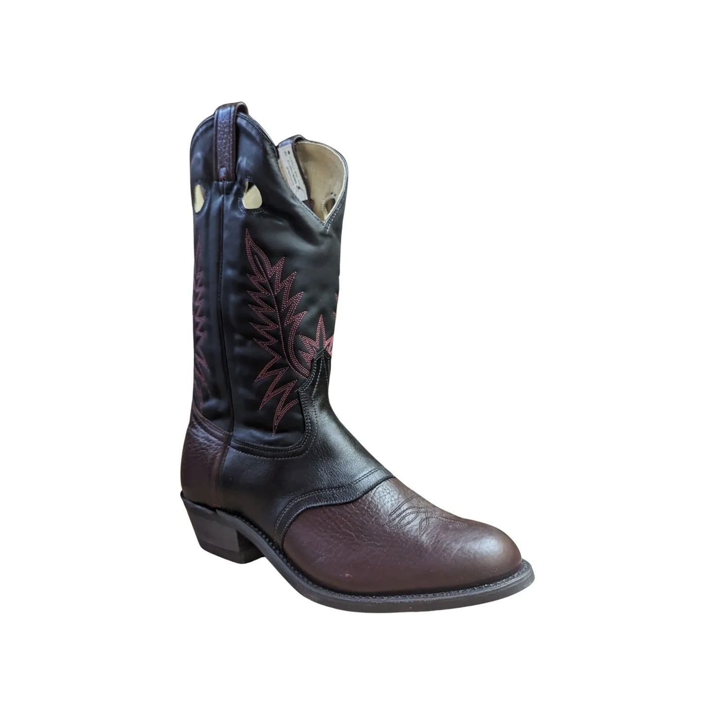 Canada West Men's Bull Rider Brown Rounded Toe Western Boot weis-western-wear