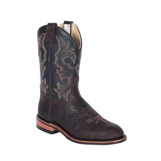 Canada West Men's Cowboy Boots 12" Brahma Bullhide Ropers