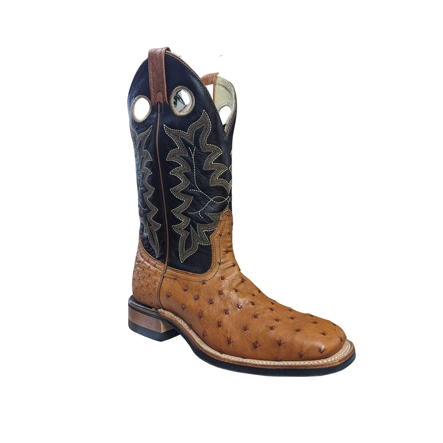 Canada West Men’s Cowboy Brown Full Quill Ostrich Boot - Clearance weis-western-wear