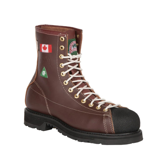 Canada West Men's Work Boot 8" CSA Steel Toe Lace Up