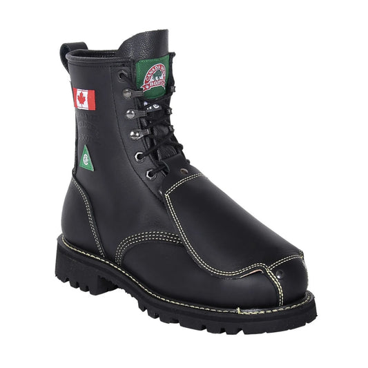 Canada West Men's Work Boots Welder's 8" FR CSA Steel Toe with Metguard
