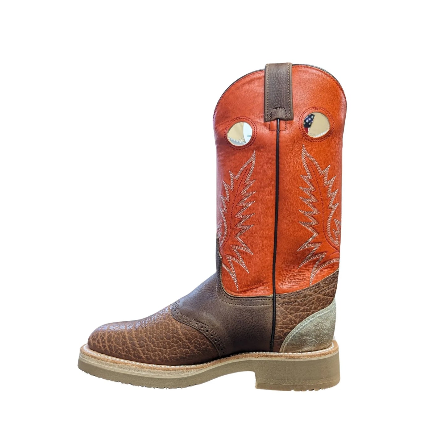 Canada West Women's Brahma Three-Tone Western Boot
