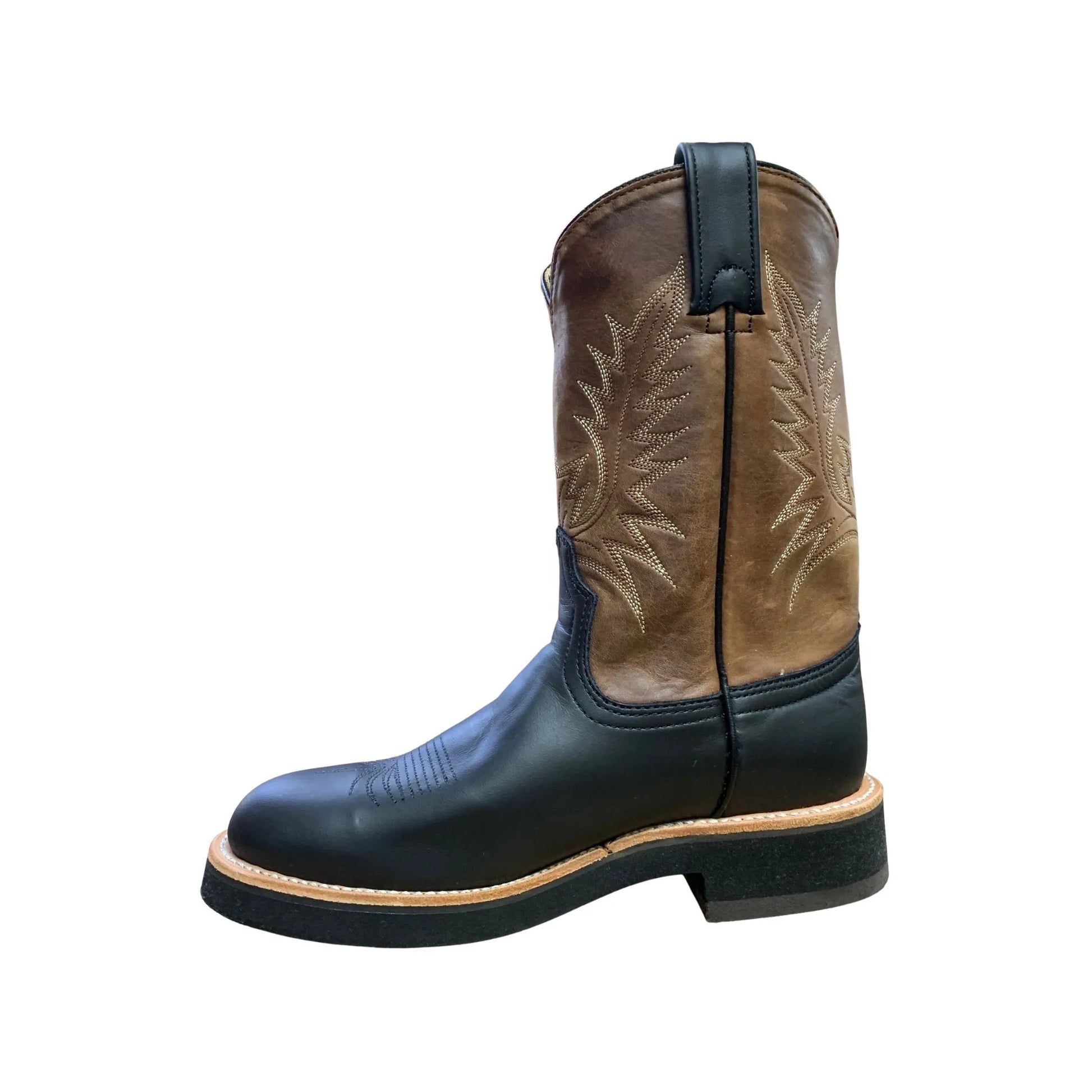 Canada West Women's Spongy Crepes Western Boot - Black weis-western-wear