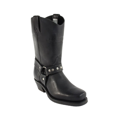 Canada West Women's Biker Boots – Black Loggertan