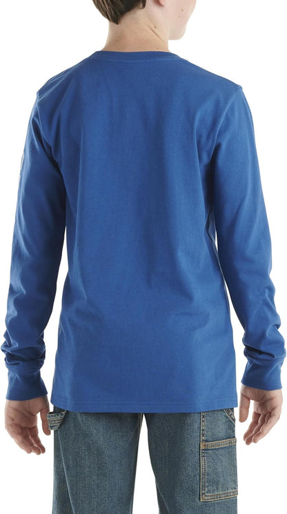 Carhartt Boys' Long-Sleeve Graphic Pocket T-Shirt