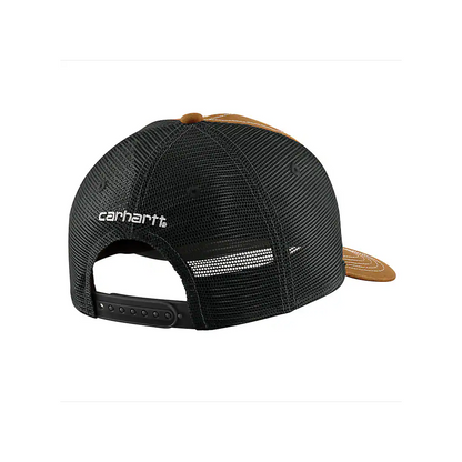 Carhartt Canvas Mesh-Back Workwear Patch Cap weis-western-wear