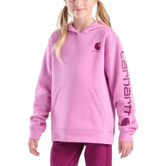 Carhartt Girls Long-Sleeve Graphic Sweatshirt weis-western-wear