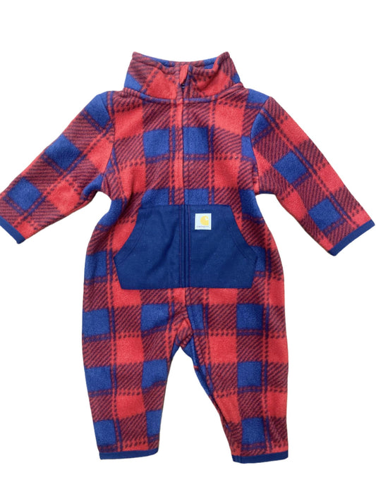 Carhartt Infant Boy's Long Sleeve Printed Zip-Front Coverall CM5410-R29