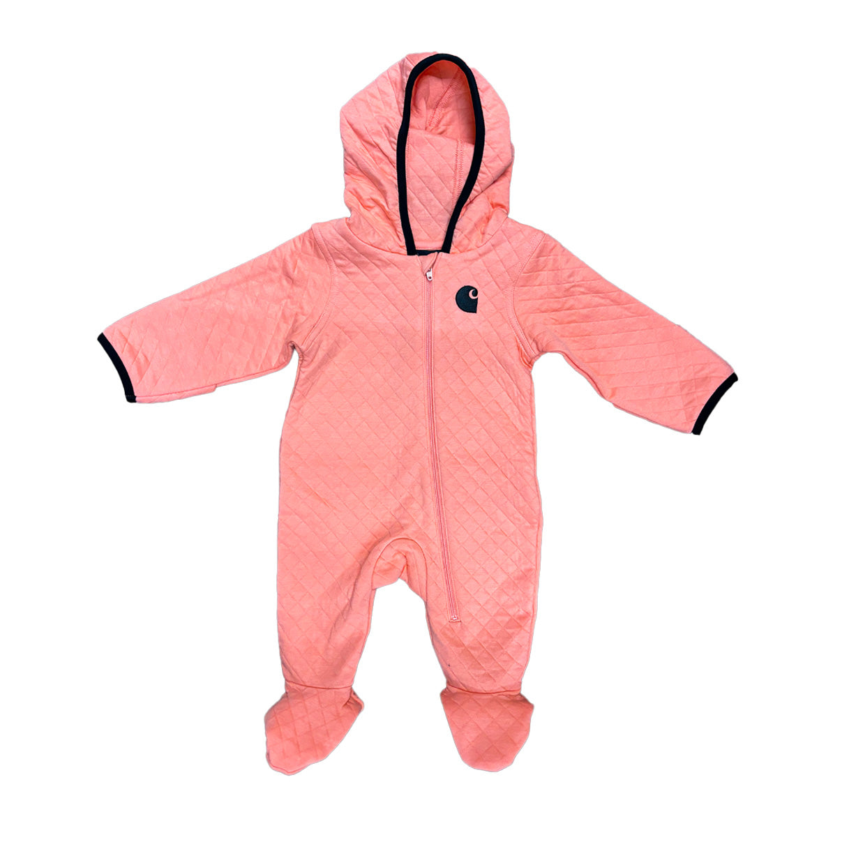 Carhartt Infant Girl's Long Sleeve Quilted Footed Coverall CM5409-S41