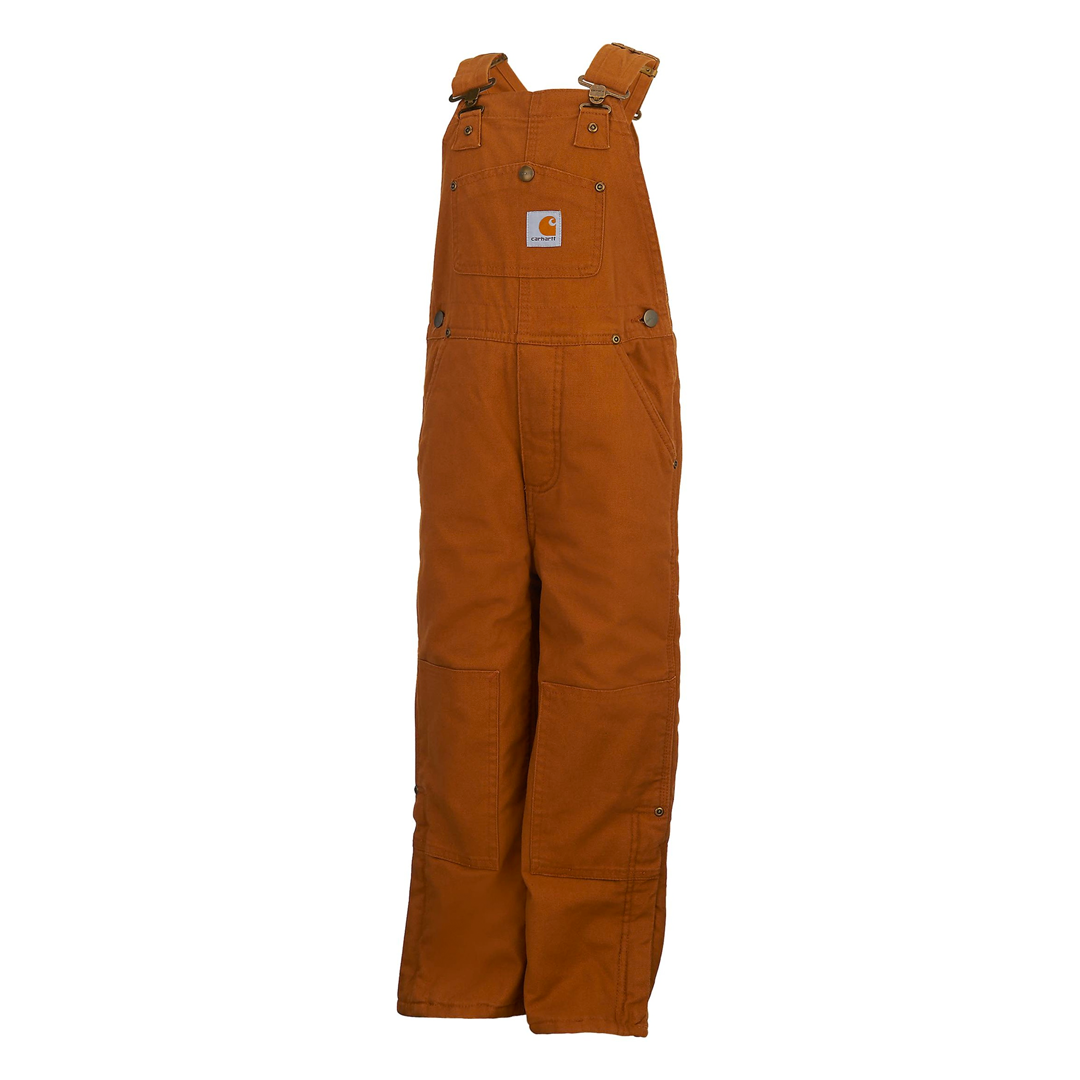 Carhartt Kid's Bib Overalls Duck Lined weis-western-wear