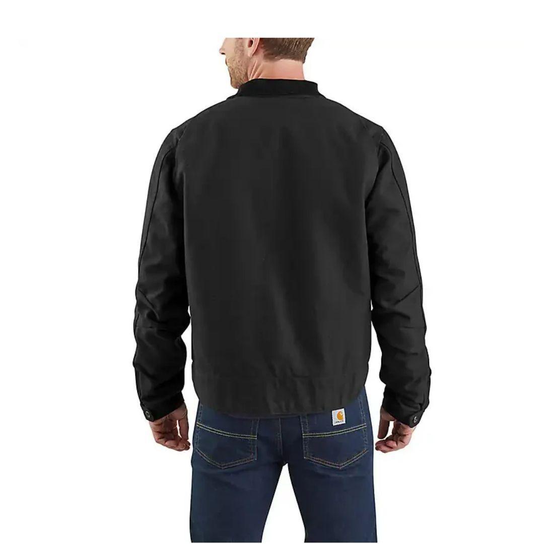 Carhartt Men's Detroit Duck Blanket Lined Black Jacket weis-western-wear