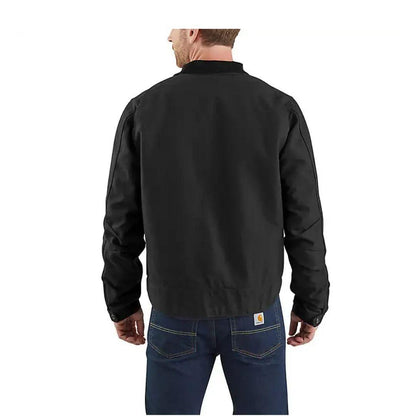 Carhartt Men's Detroit Duck Blanket Lined Black Jacket weis-western-wear