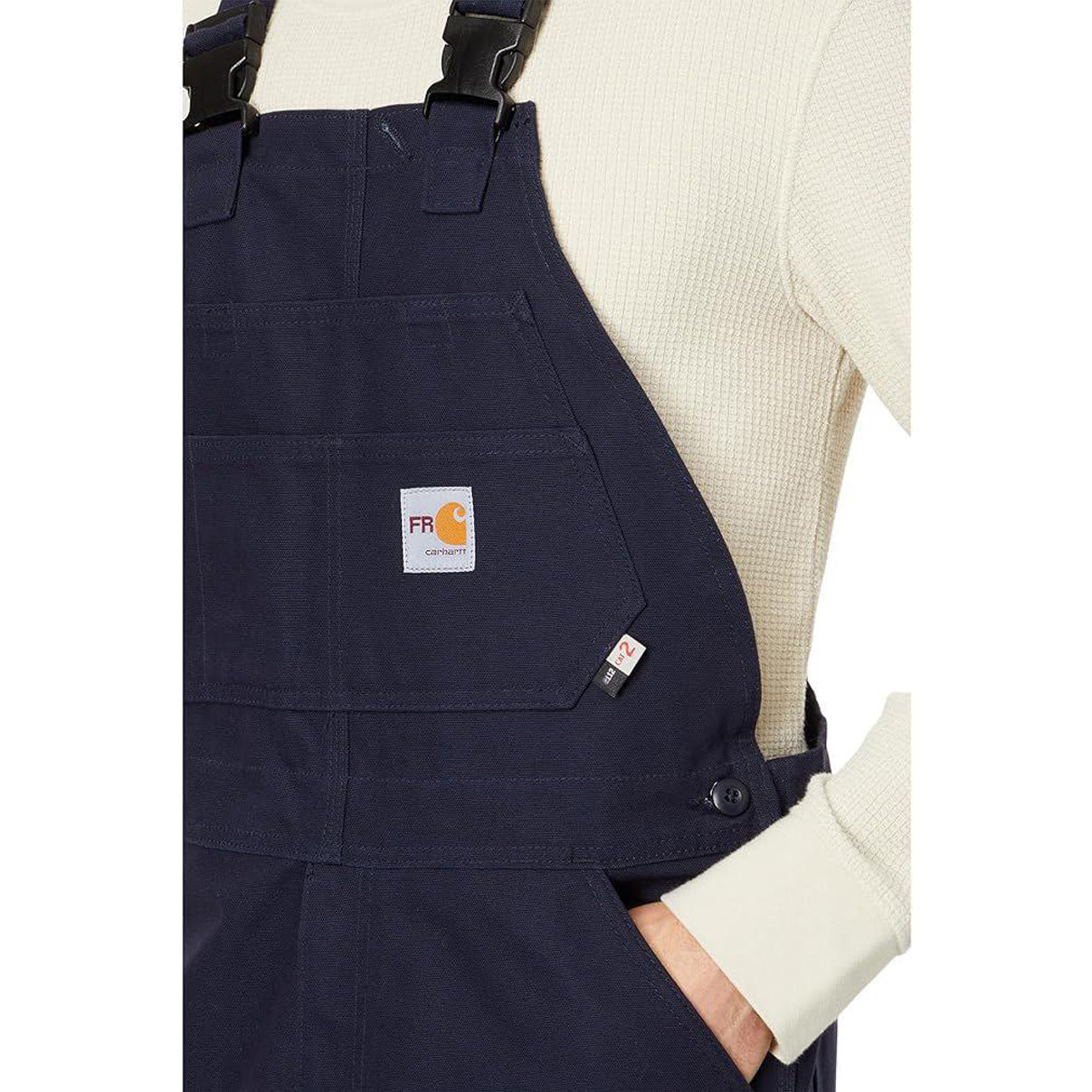 Carhartt Men's FR Bib Overall Unlined FRR45 DNY