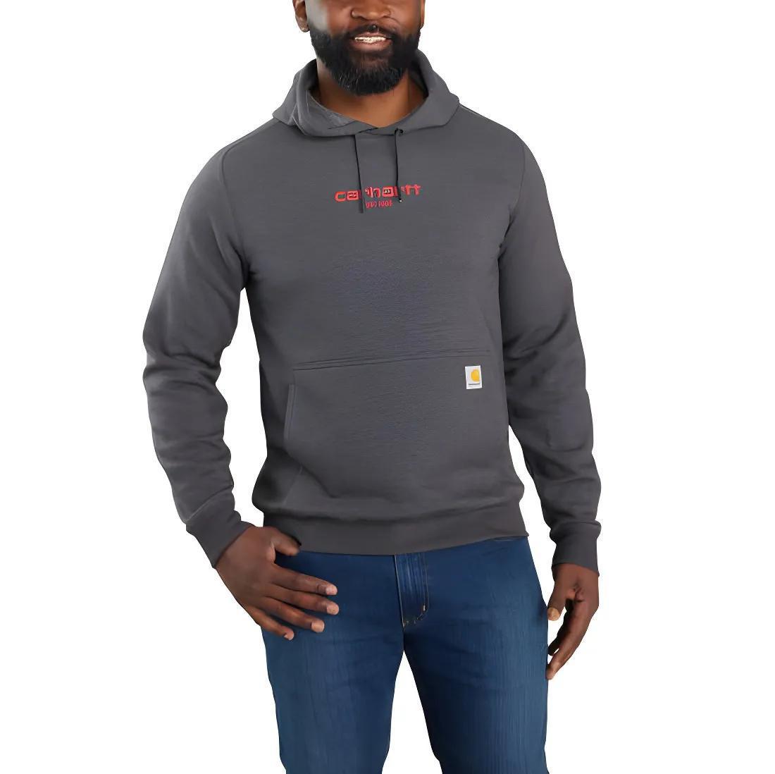 Carhartt Men's Force Relaxed Fit Lightweight Logo Graphic Sweatshirt weis-western-wear
