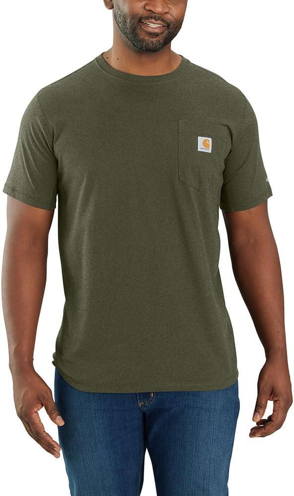 Carhartt Men's Force Relaxed Fit Midweight Short-Sleeve Pocket T-Shirt 106652