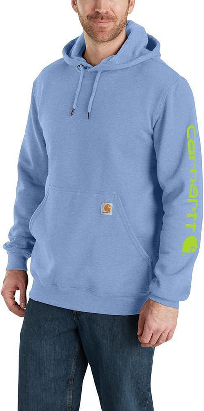 Carhartt Men's Hoodie Loose Fit Midweight Logo Pullover -CLEARANCE K288
