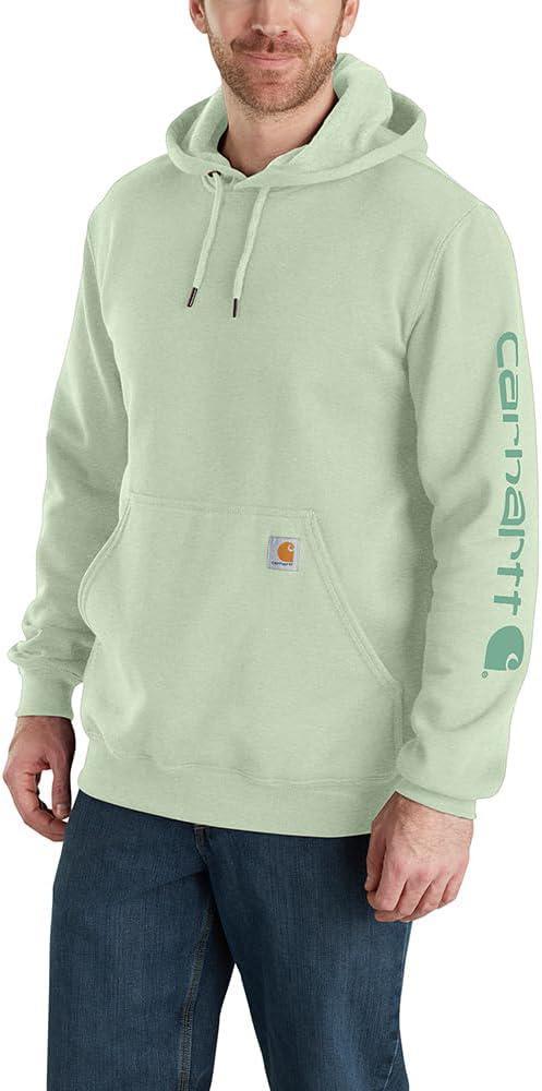 Carhartt Men's Hoodie Loose Fit Midweight Logo Pullover -CLEARANCE K288